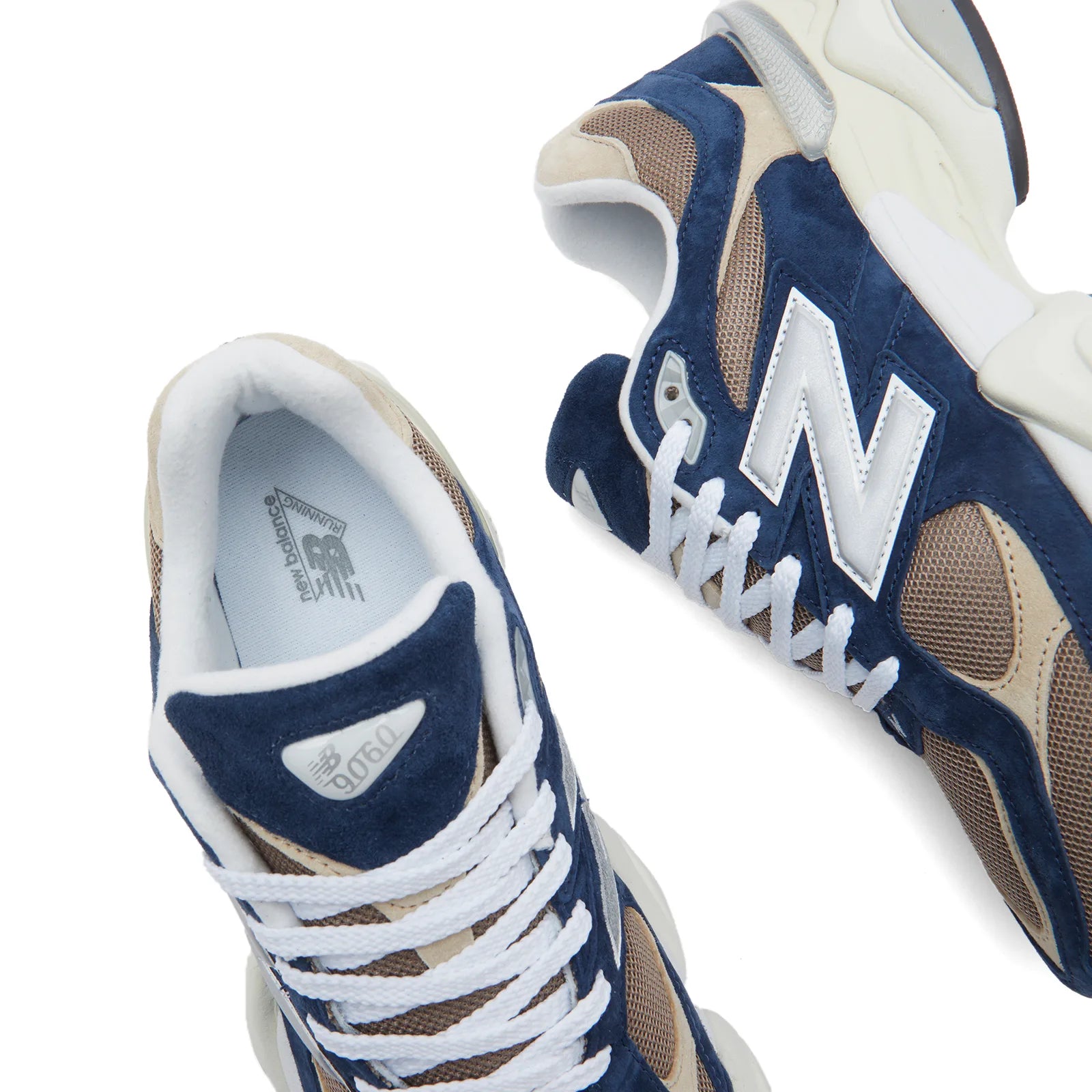New Balance 9060 Navy Mushroom