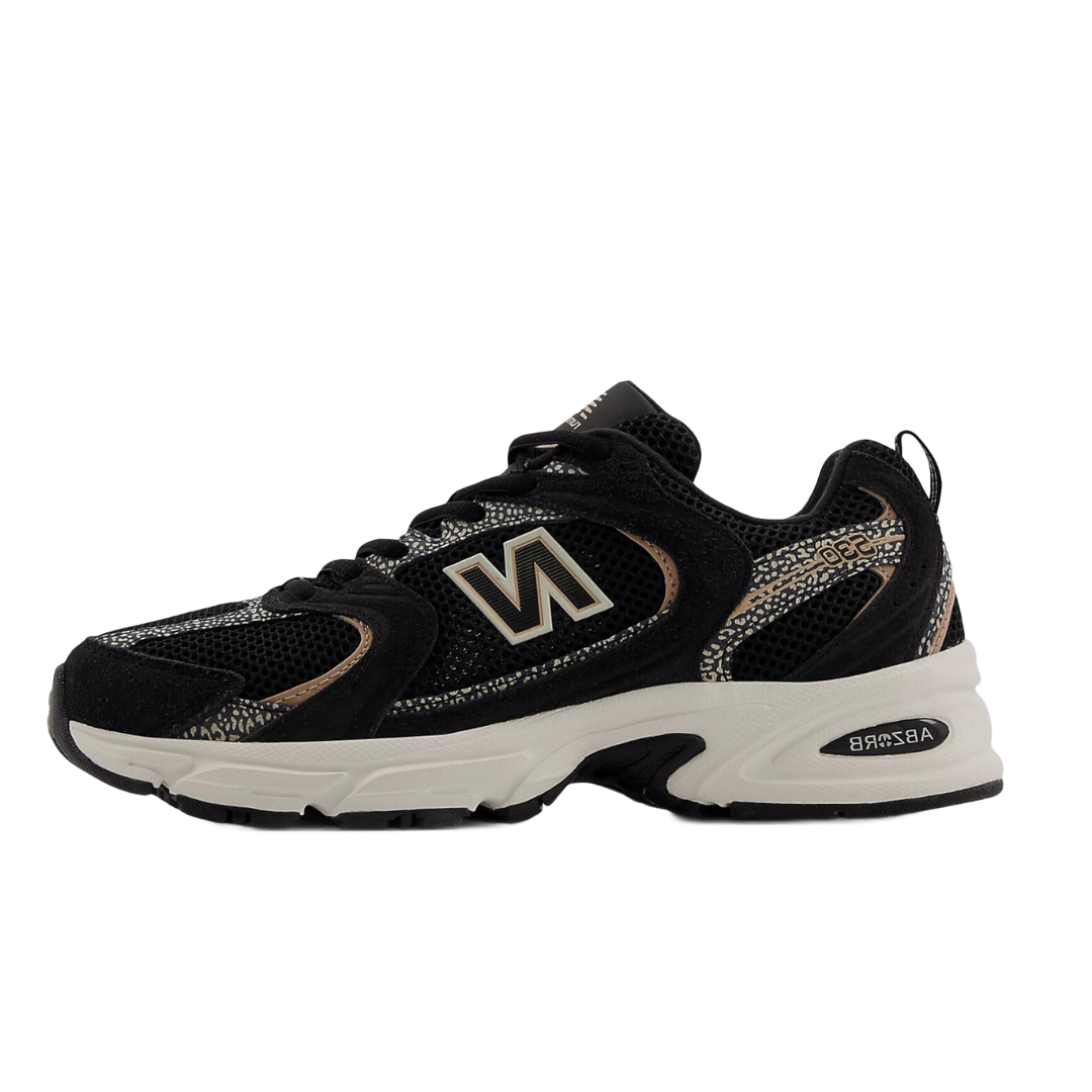 New Balance 530 Black Flat Taupe sneaker