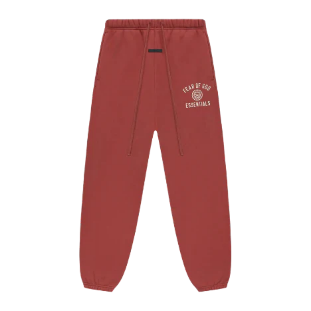 Fear of God Essentials FW24 Crimson Sweatpants