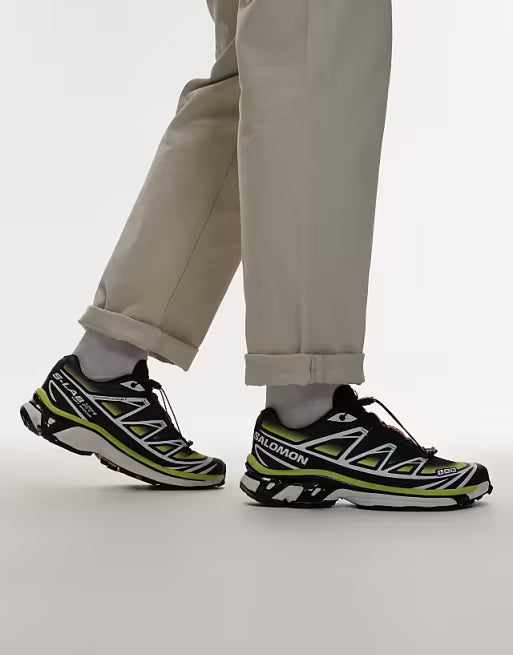 Salomon XT-6 Skyline Black Sharp Green