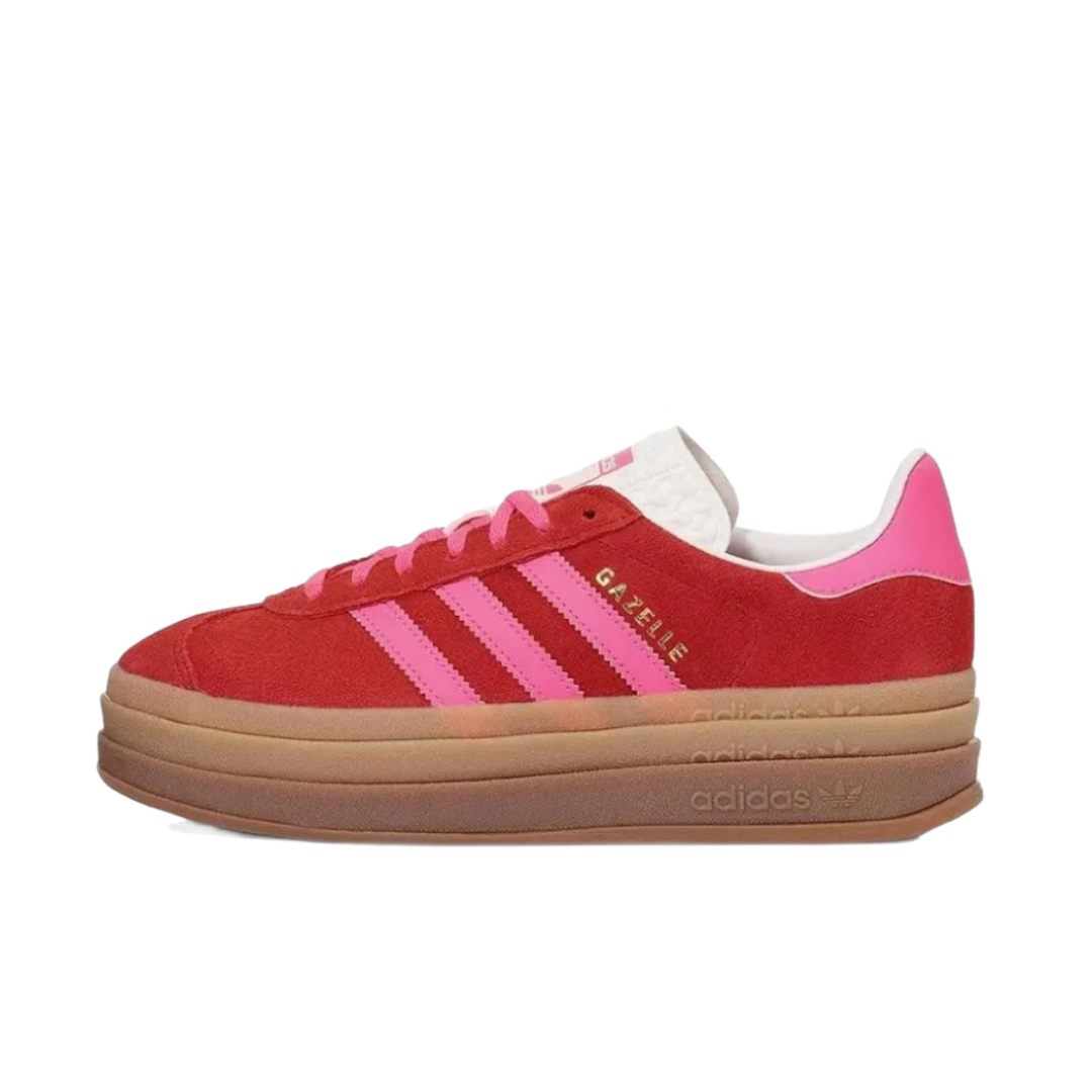 Adidas Gazelle Bold Collegiate Red Lucid Pink (W) sneaker