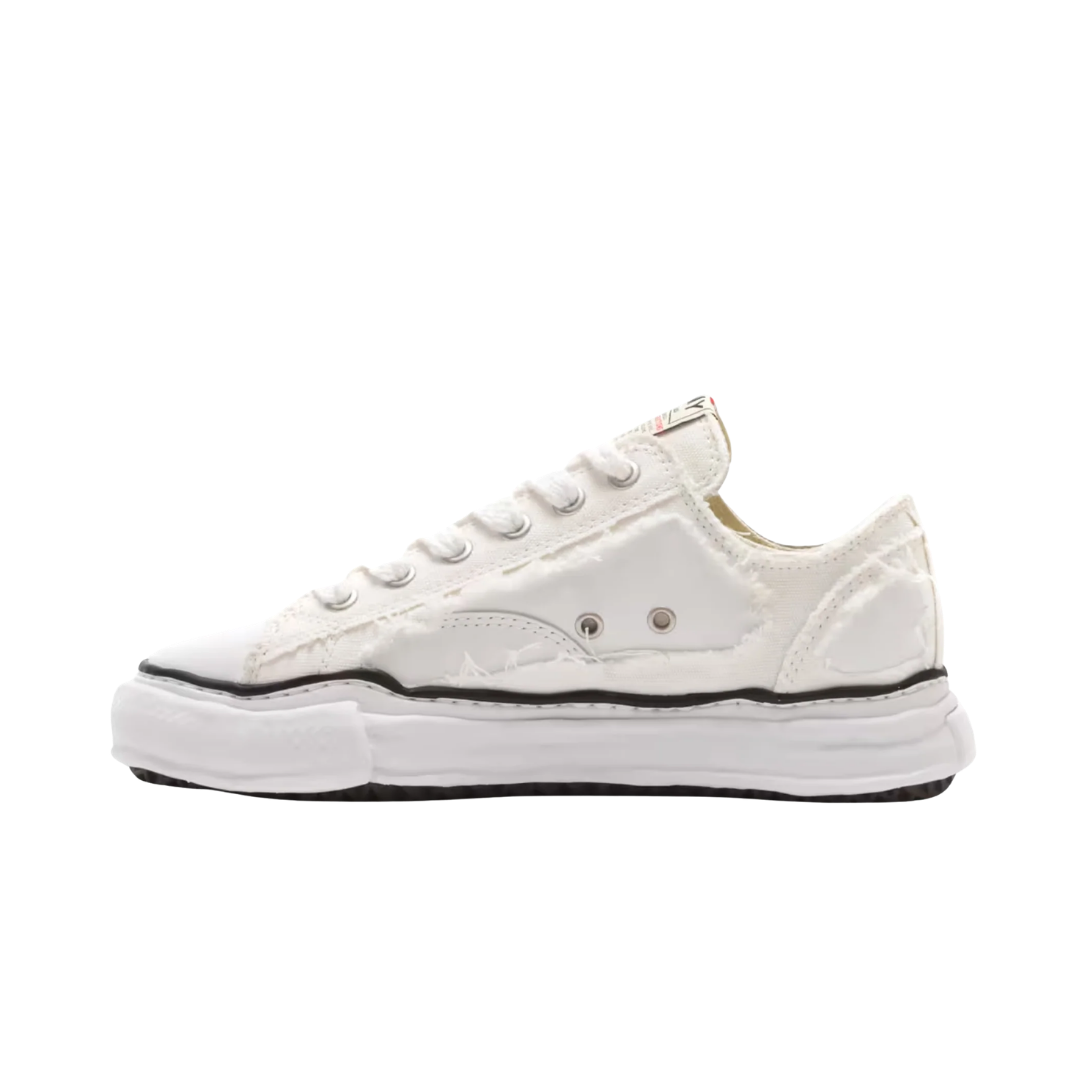 Maison Mihara Yasuhiro Peterson Low OG Sole Broken Canvas White