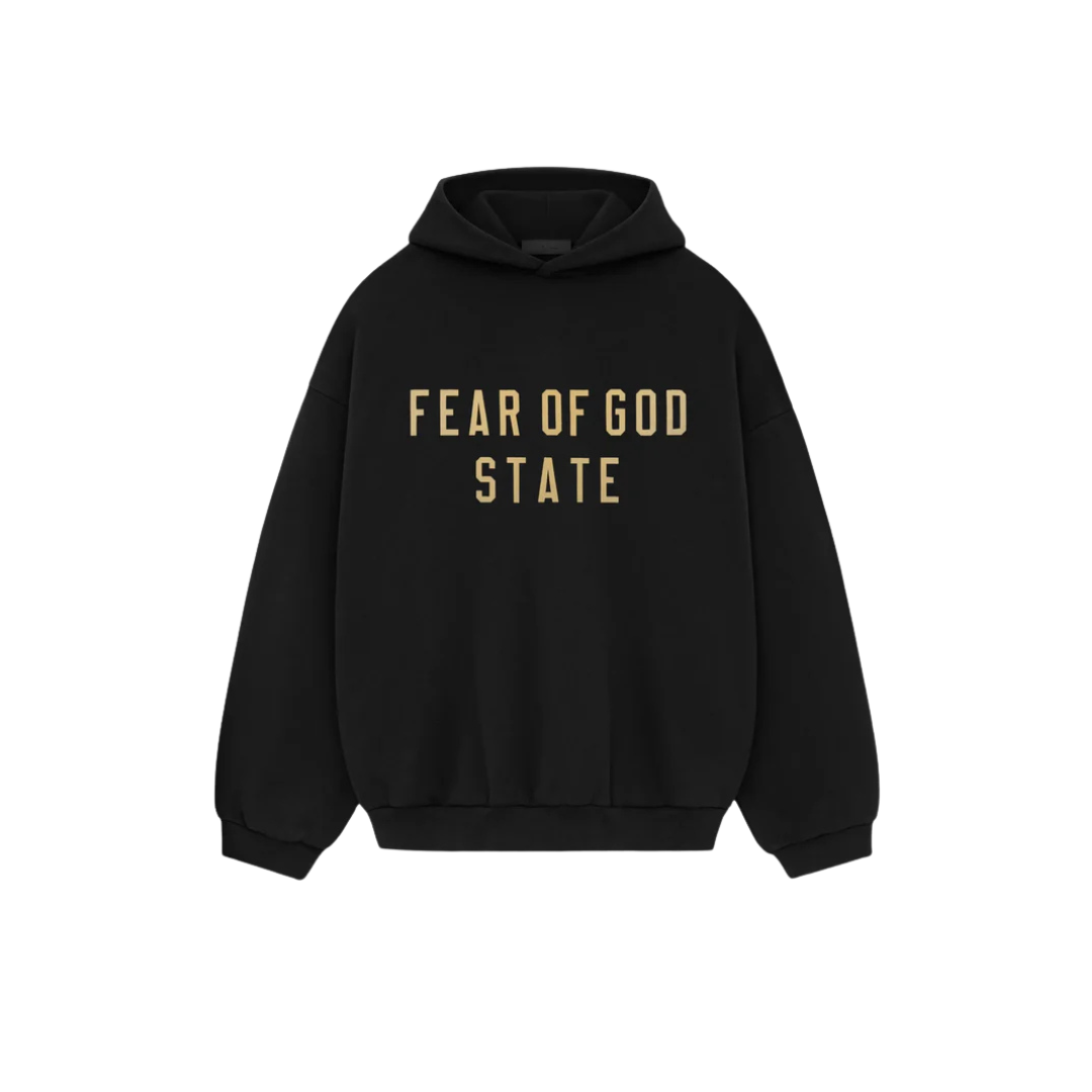 Fear of God Essentials FW24 Black Yellow State Full Set