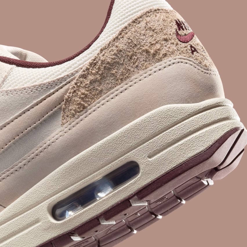 Nike Air Max 1 Sail Burgundy Crush