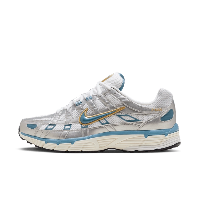 Nike P-6000 Metallic Silver Aegean Storm