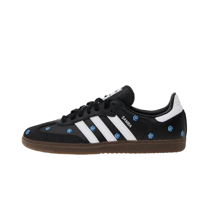Adidas Samba Light Blue Floral Core Black (W)