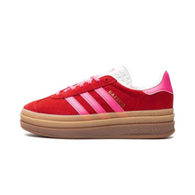 Adidas Gazelle Bold Collegiate Red Lucid Pink (W)