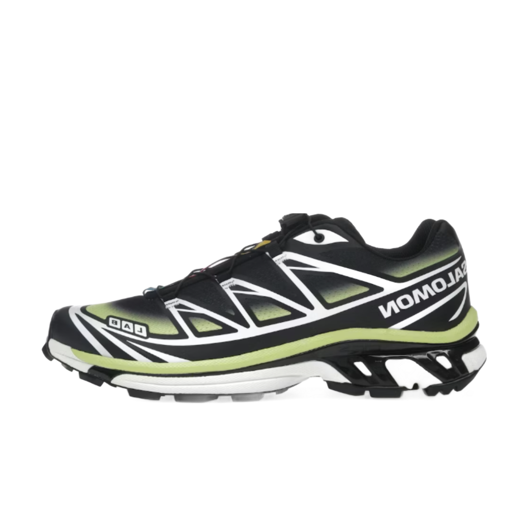 Salomon XT-6 Skyline Black Sharp Green sneaker