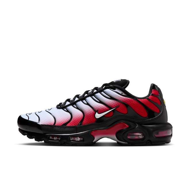 Nike Air Max Plus Pure Platinum University Red Black White