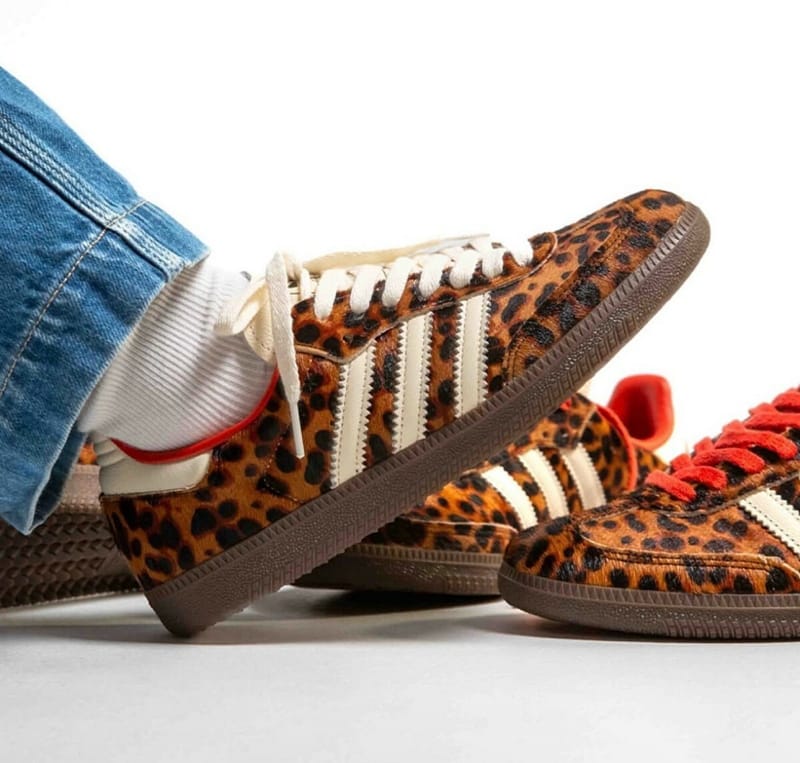 Adidas Samba OG Preloved Red Leopard (W)