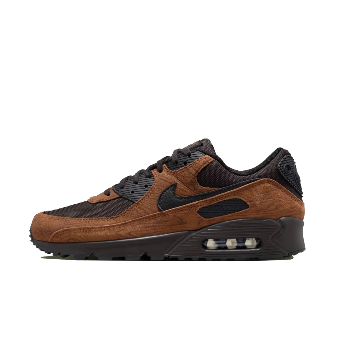 Nike Air Max 90 Premium Light British Tan Velvet Brown
