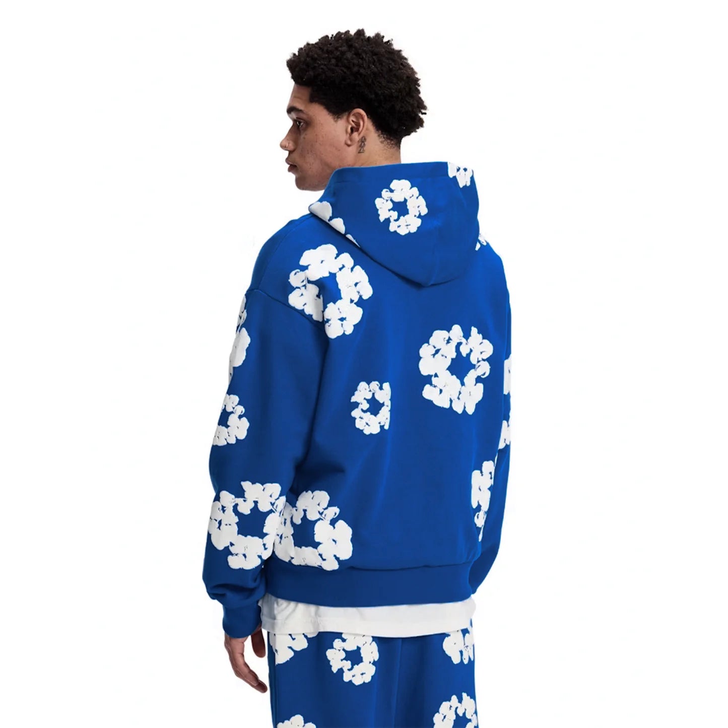 Denim Tears The Cotton Wreath Sweatshirt Royal Blue