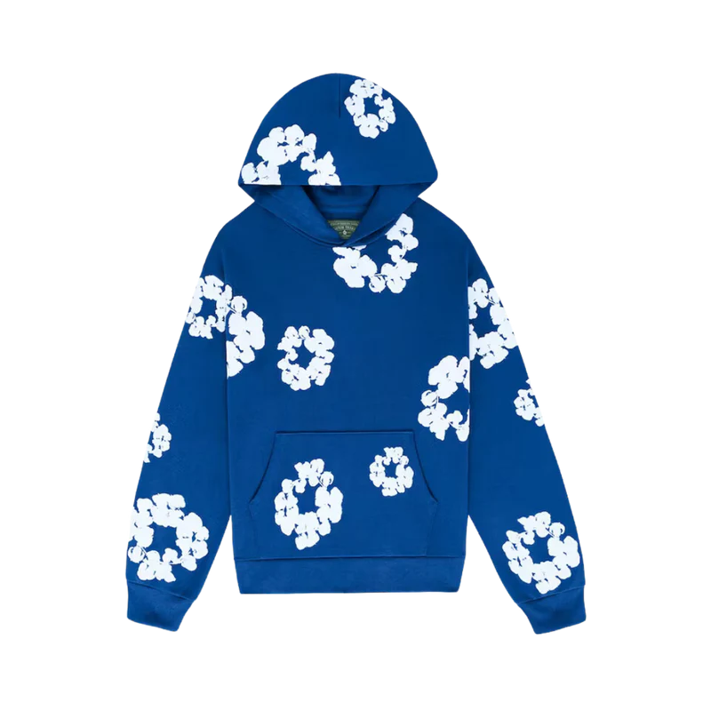 Denim Tears The Cotton Wreath Sweatshirt Royal Blue | 14 Denim Tears The Cotton Wreath Sweatshirt Royal Blue | 14