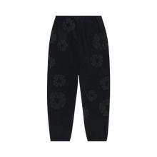 Denim Tears Cotton Wreath Sweatpants Black Monochrome