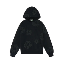 Denim Tears Cotton Wreath Hoodie Black Monochrome