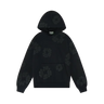 Denim Tears Cotton Wreath Hoodie Black Monochrome