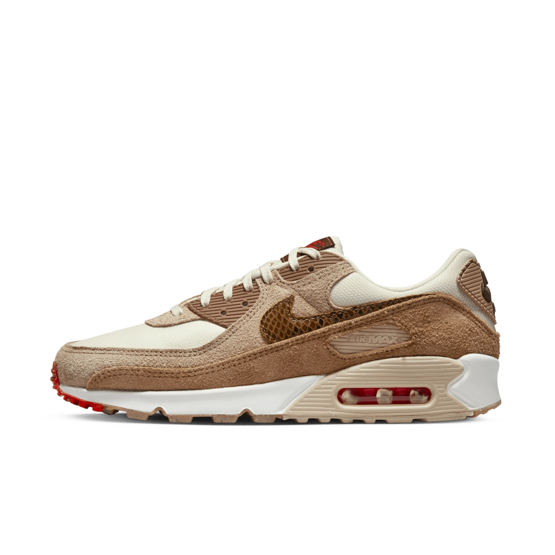 Nike Air Max 90 SE Pale Ivory Snakeskin Swoosh (W)