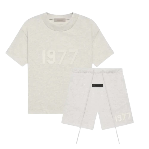 Fear of God Essentials Light Oatmeal 1977 Summer Set
