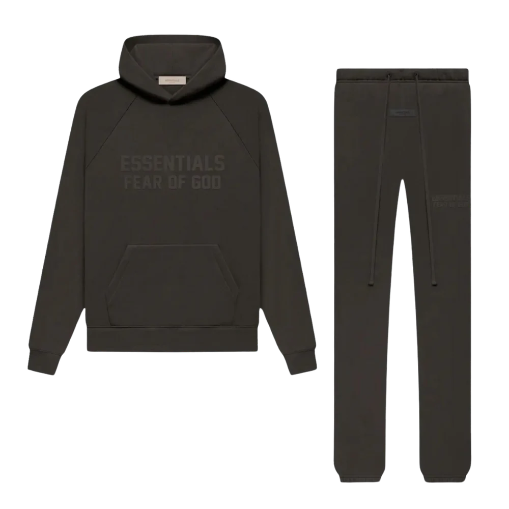 Fear of God Essentials Off Black Full Set