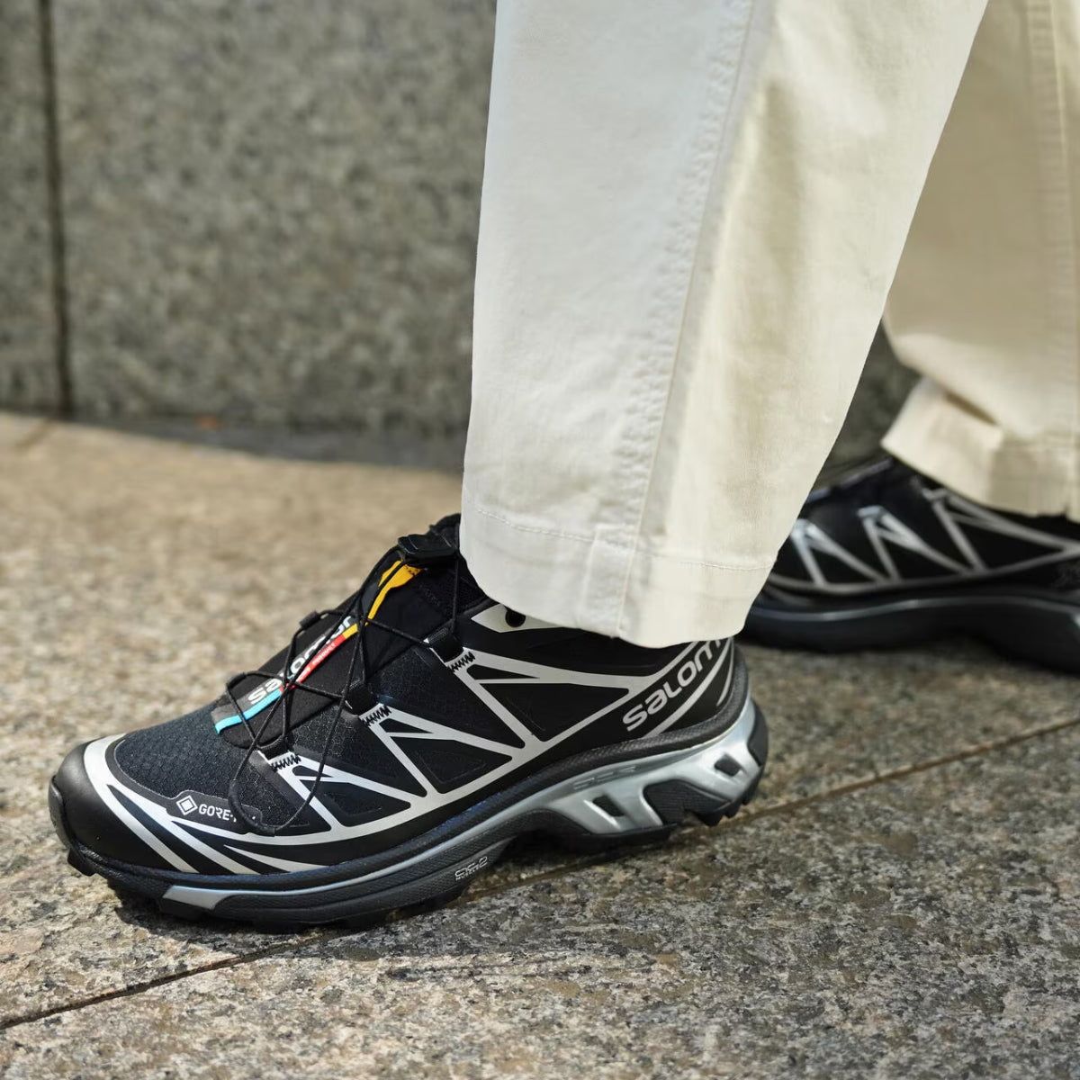 Salomon XT-6 Gore-Tex Black Silver