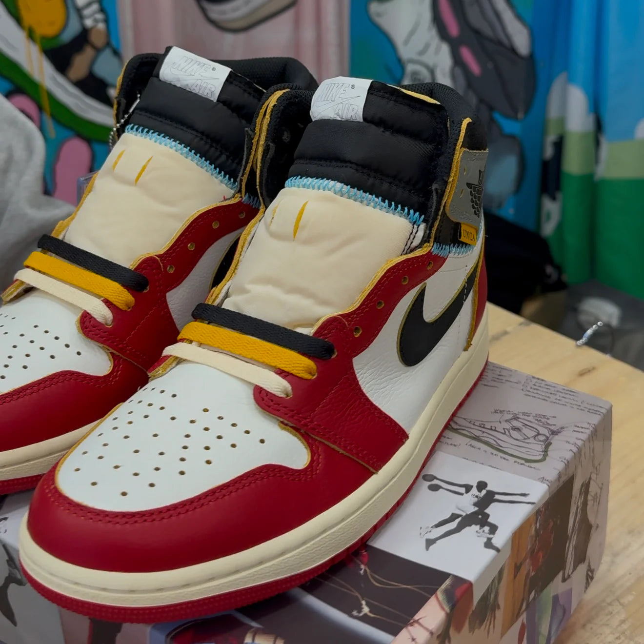 Air Jordan 1 Retro High OG SP Union LA Chicago Shadow