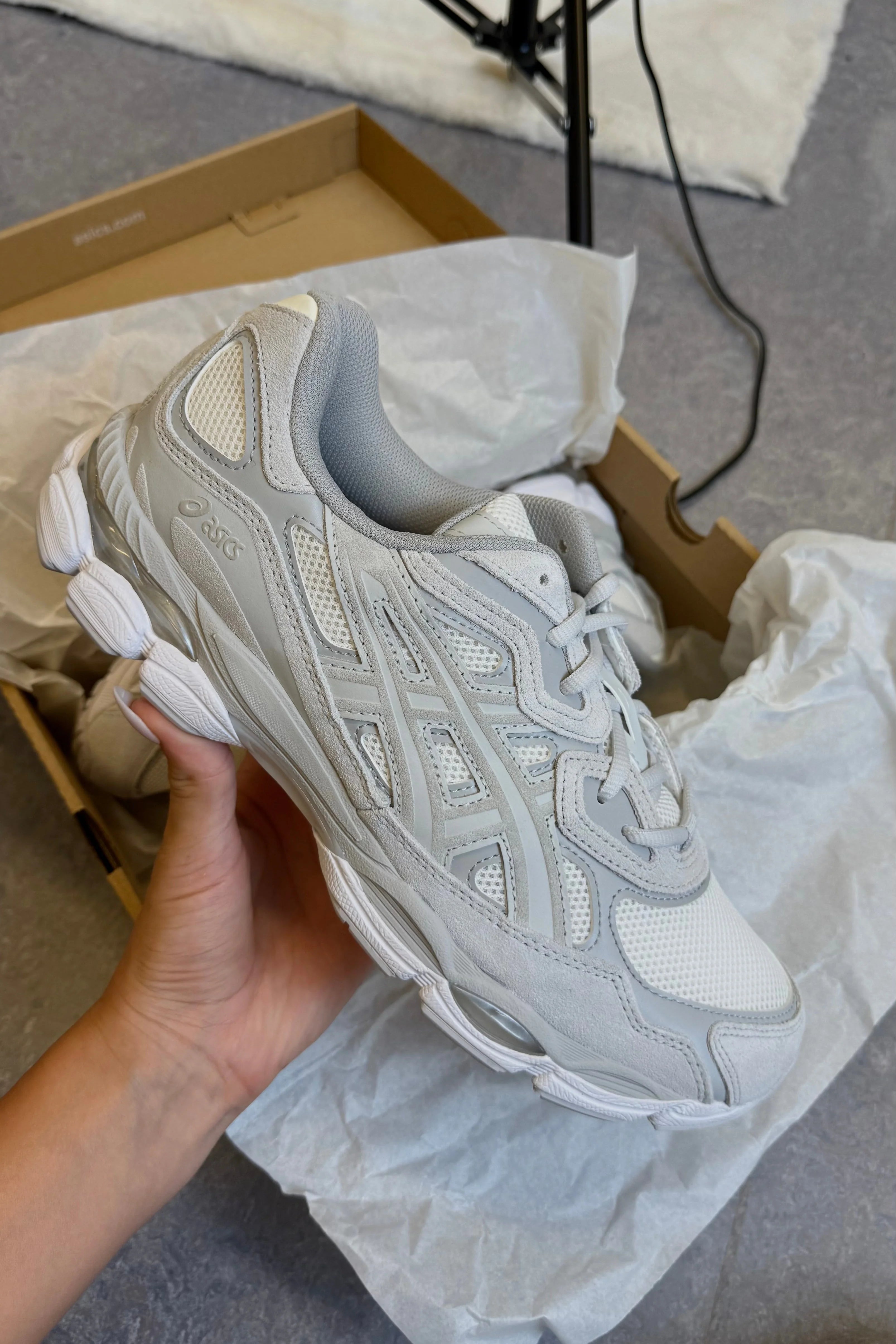 ASICS Gel-NYC Cream Cloud Grey