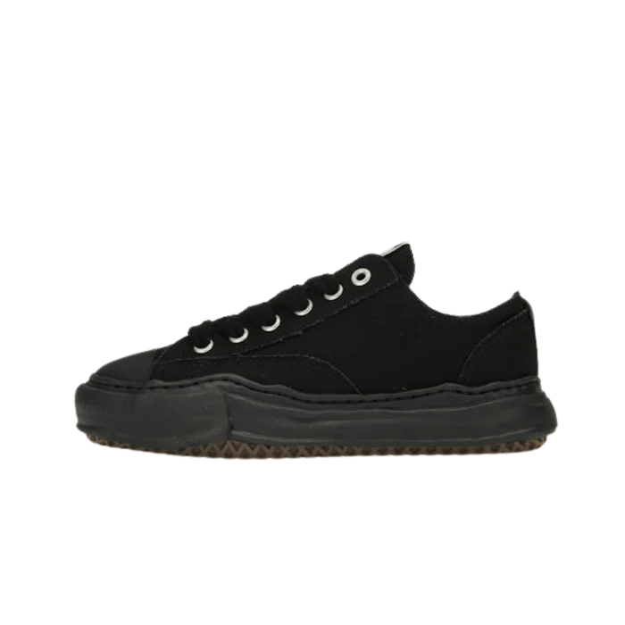 Maison Mihara Yasuhiro Peterson OG Sole Canvas Low Black Black