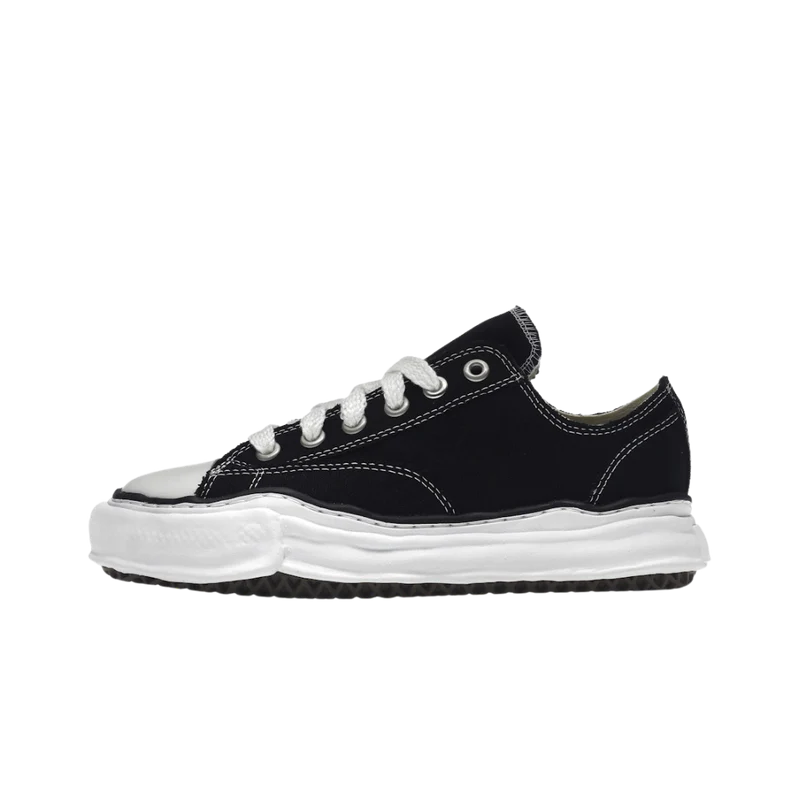 Maison Mihara Yasuhiro Peterson OG Sole Canvas Low Black