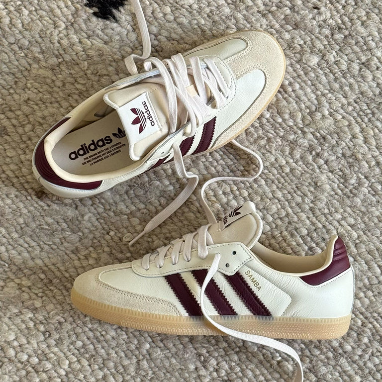 Adidas Samba OG Wonder White Shadow Red