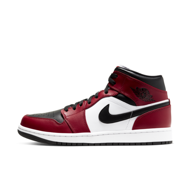 Air Jordan 1 Mid Chicago Toe