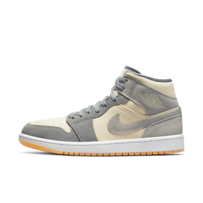 Air Jordan 1 Mid SE Coconut Milk Particle Grey