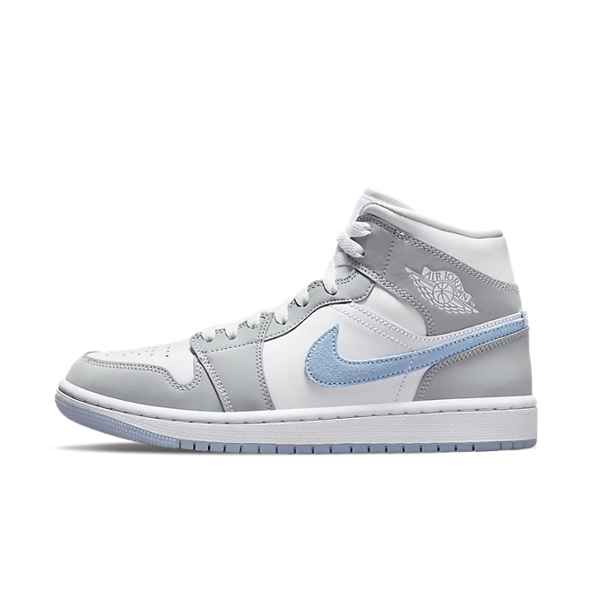 Air Jordan 1 Mid Wolf Grey Aluminum (W)