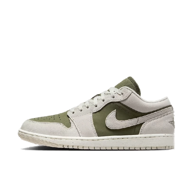 Air Jordan 1 Low SE Medium Olive Sail