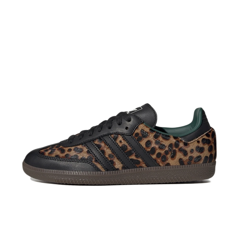 Adidas Samba OG Black Green Leopard (W)