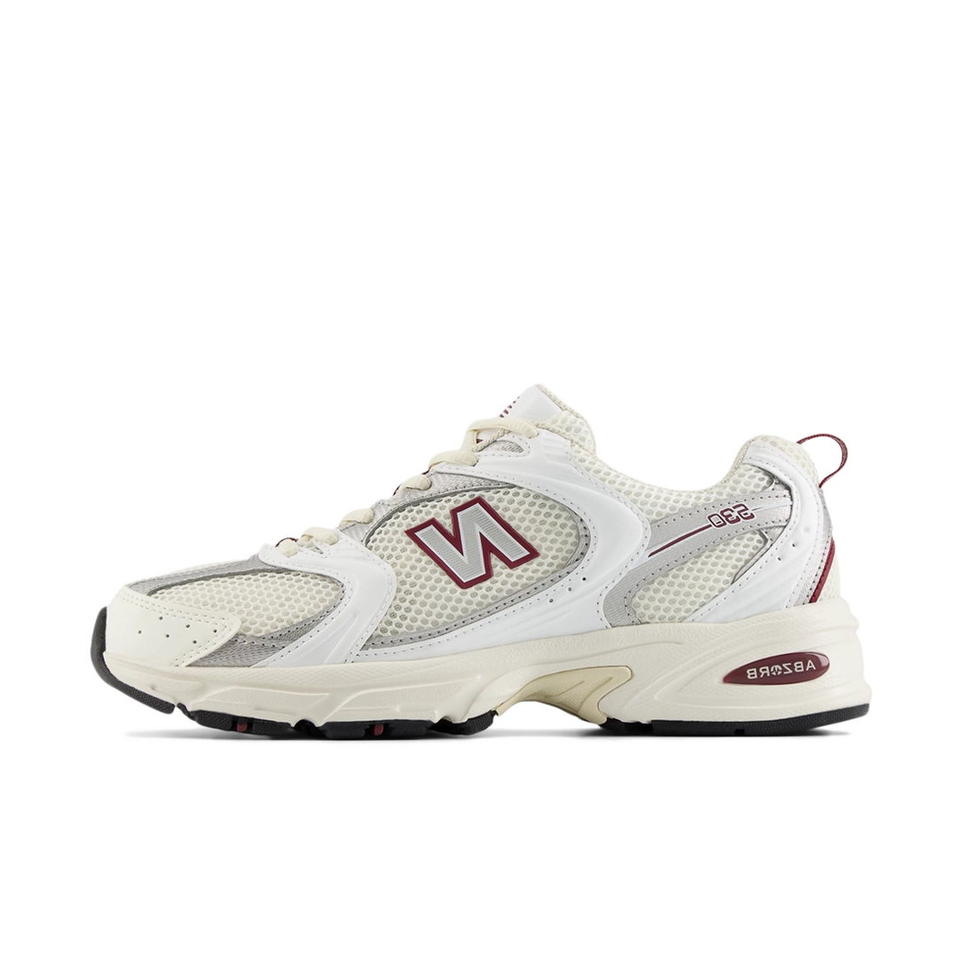 New Balance 530 Sea Salt Mercury Red