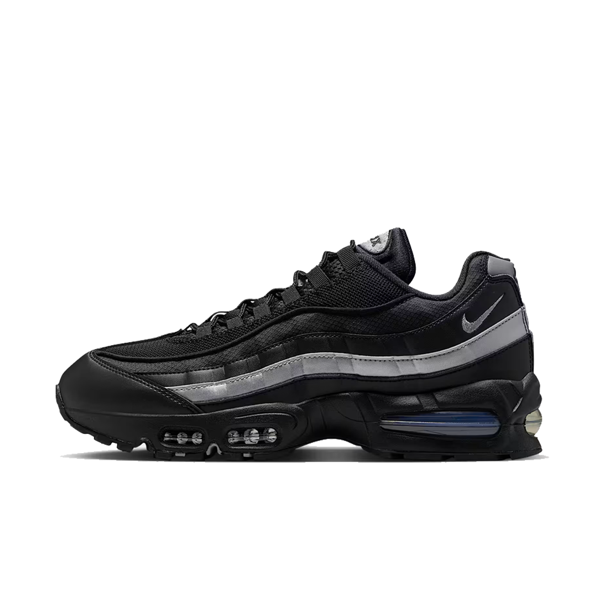 Nike Air Max 95 OG Big Bubble Black White Metallic Silver