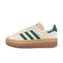 Adidas Gazelle Bold Magic Beige Collegiate Green (W)