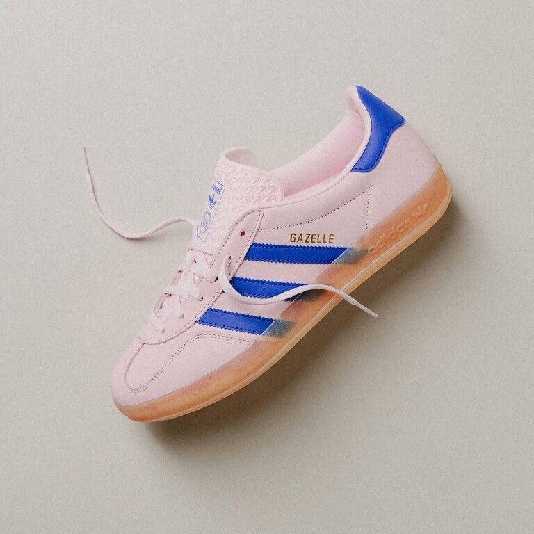 Adidas Gazelle Indoor Clear Pink Lucid Blue (W)
