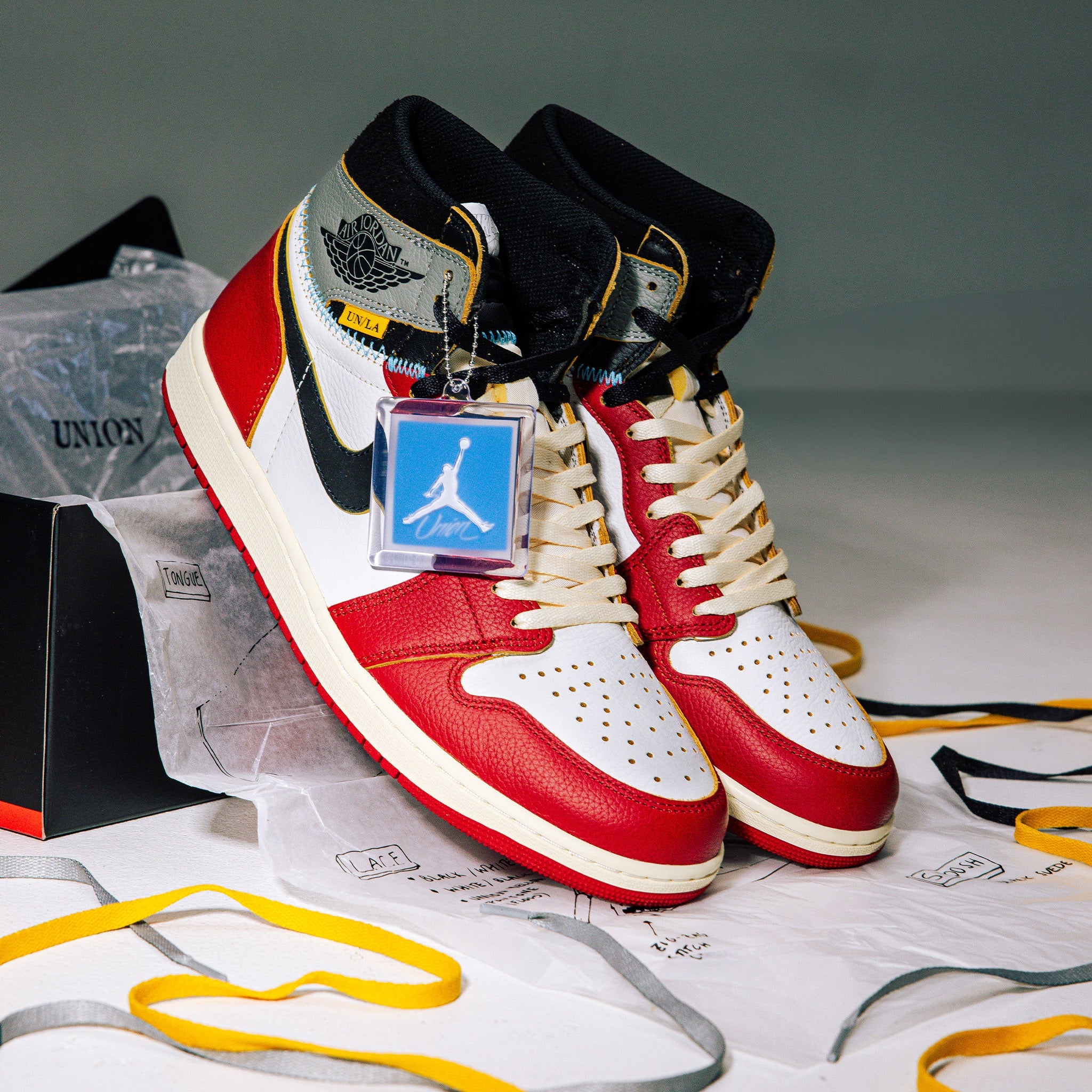 Air Jordan 1 Retro High OG SP Union LA Chicago Shadow