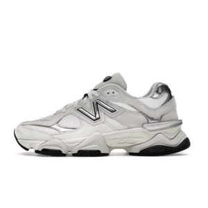New Balance 9060 White Black Metallic Silver