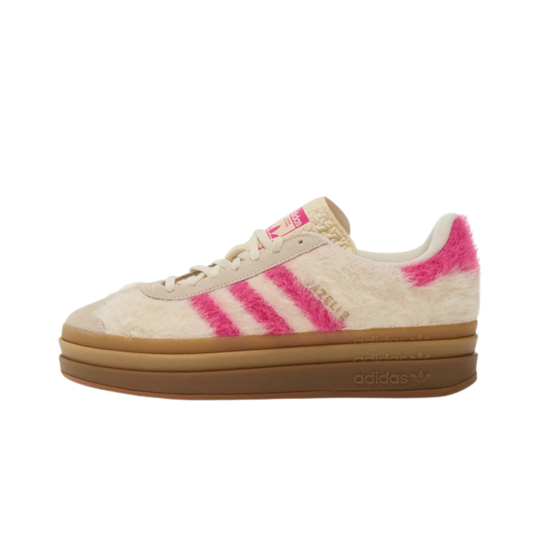 Adidas Gazelle Bold White Shock Pink