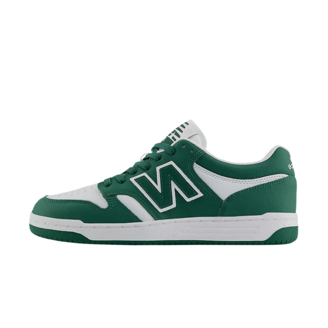 New Balance 480 Team Forest Green White