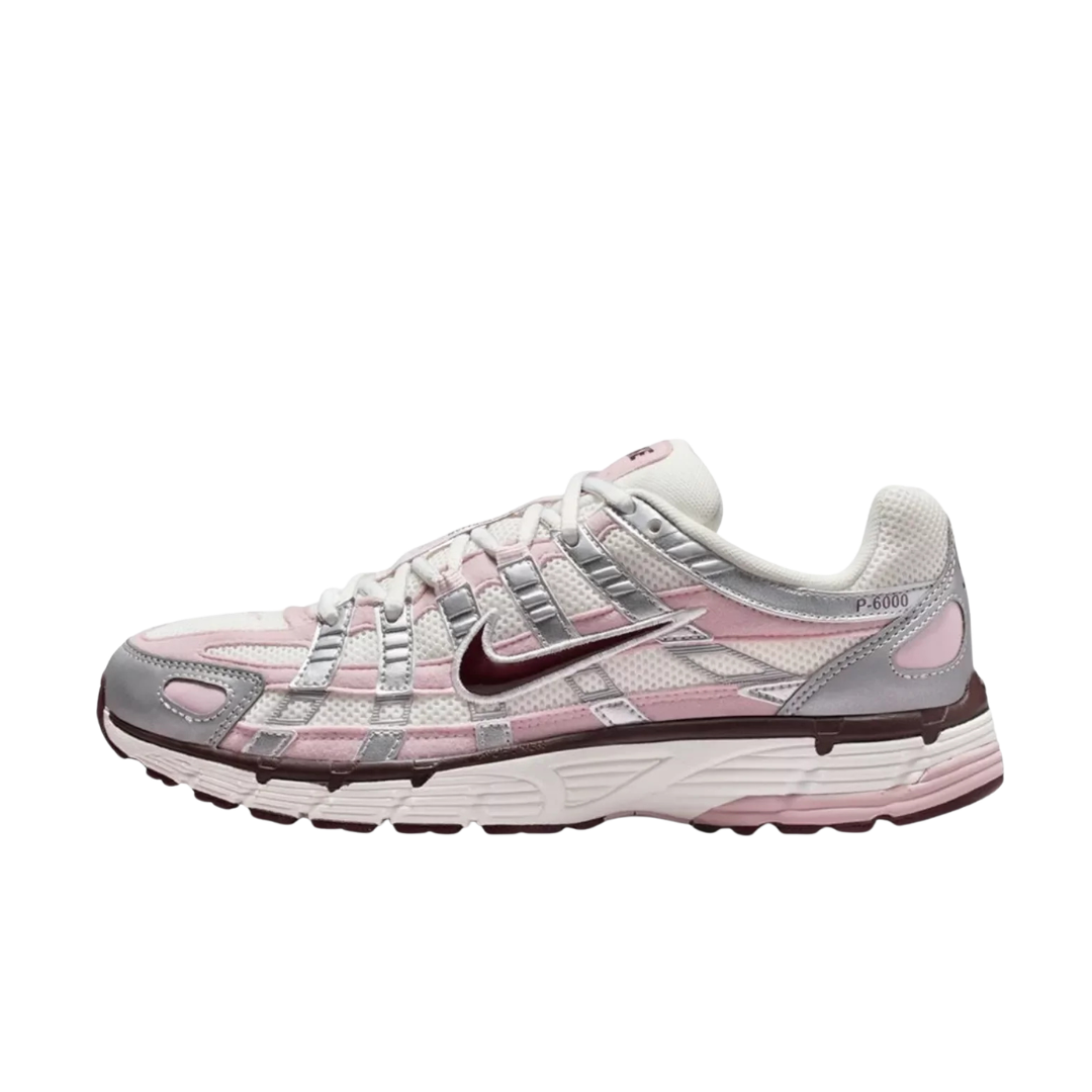 Nike P-6000 Silver Burgundy Plum Chalk