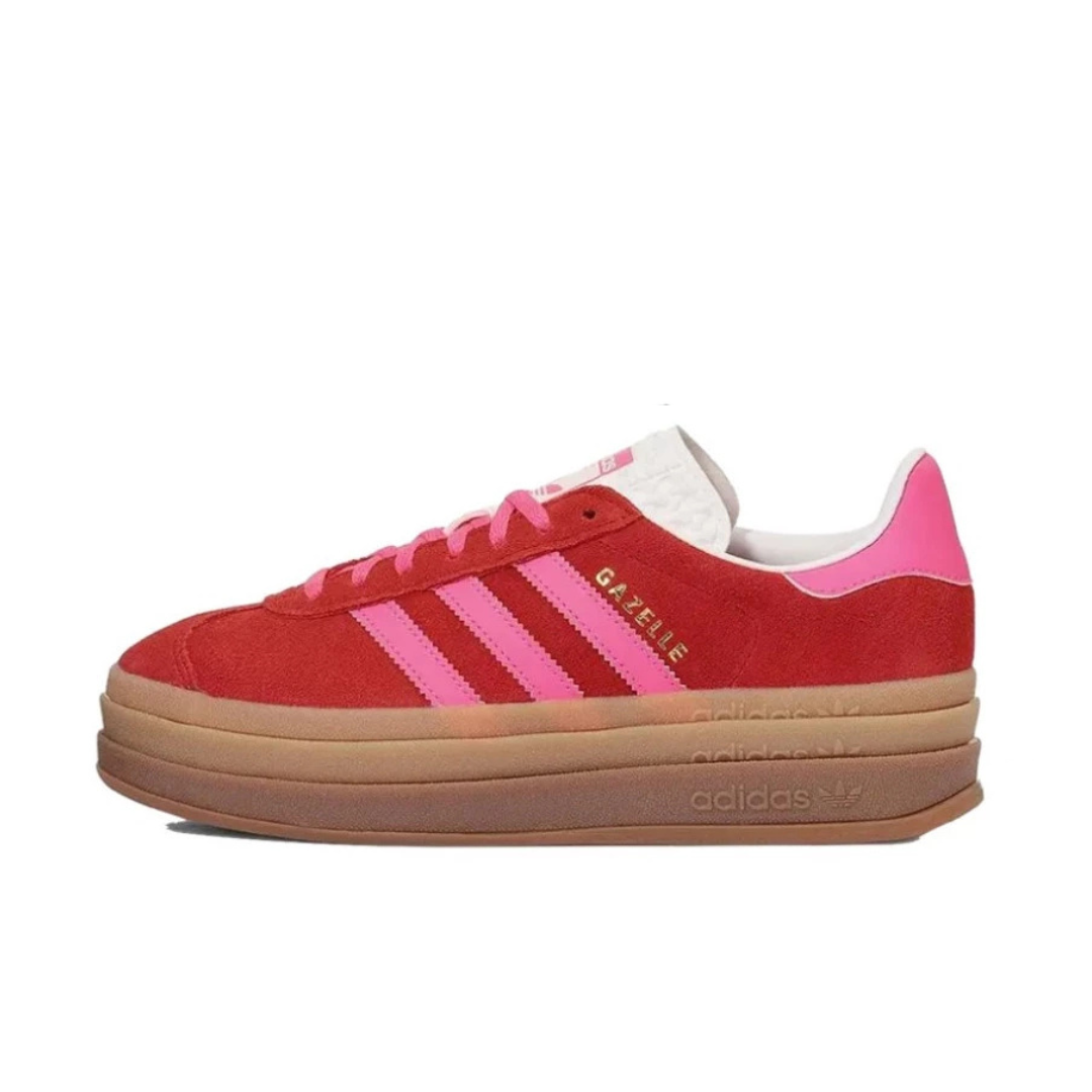 Adidas Gazelle Bold Collegiate Red Lucid Pink (W)