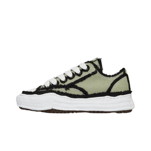 Maison Mihara Yasuhiro Peterson OG Sole Canvas Low Frayed Khaki