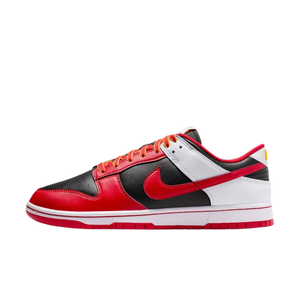 Nike Dunk Low Retro Black White University Red