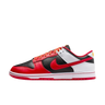 Nike Dunk Low Retro Black White University Red