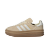 Adidas Gazelle Bold Stone Khaki Cream White