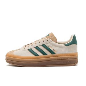 Adidas Gazelle Bold Magic Beige Collegiate Green (W)