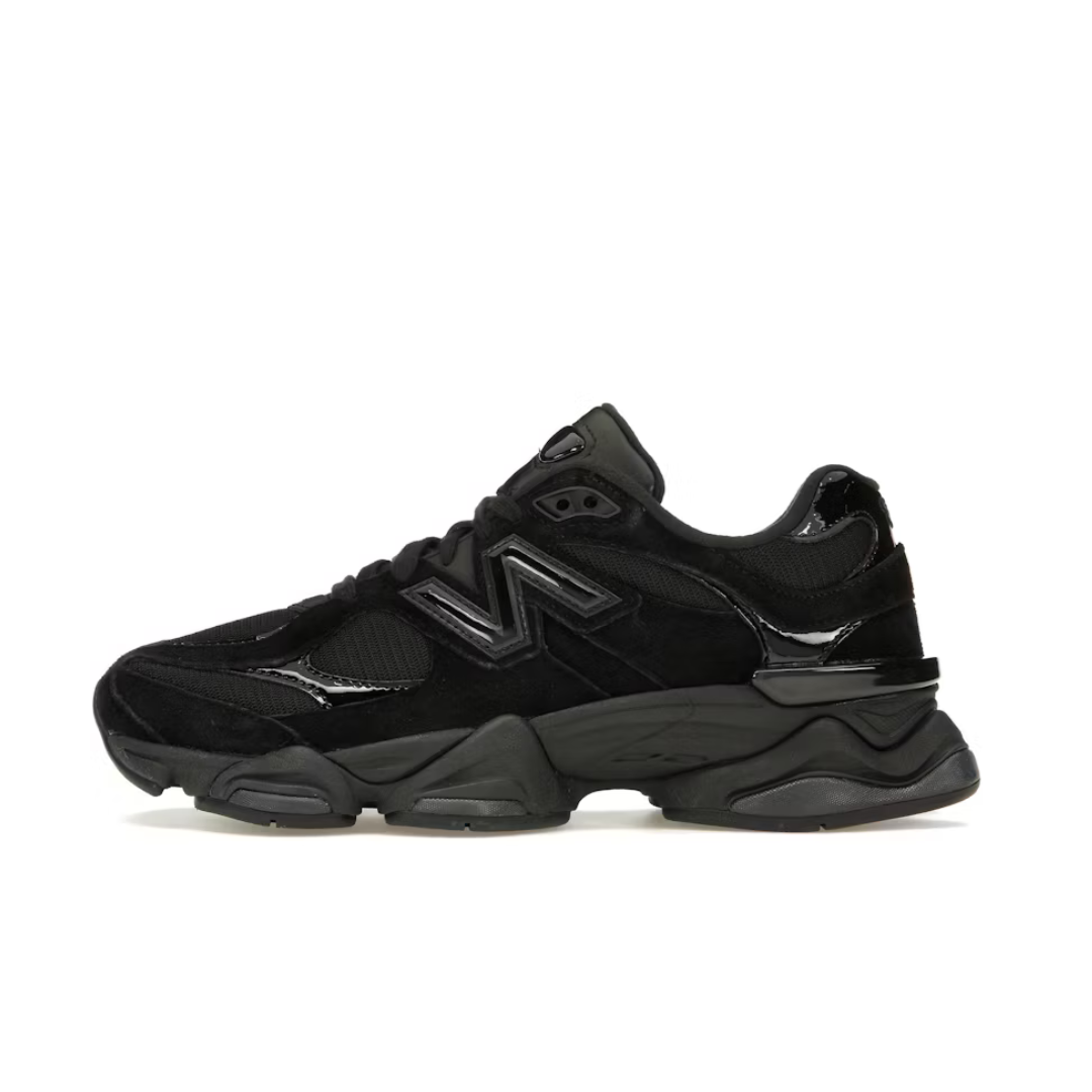 New Balance 9060 Triple Black Patent